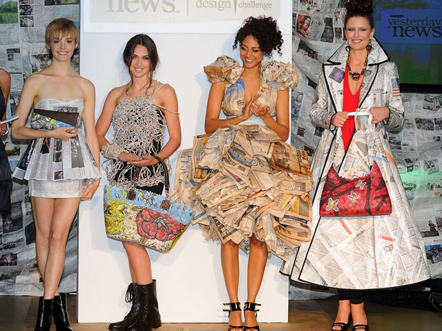 PHOTOS: Newspaper Inspired Fashion