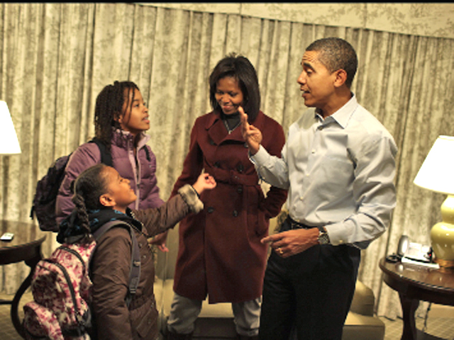 First Daughters Head Off to School