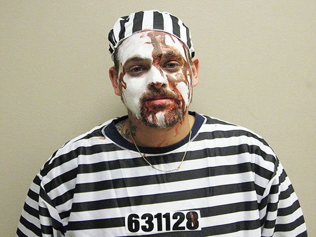 Costume the Position: Halloween Mugshots