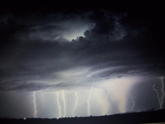 How the Storm Looked Around Chicago