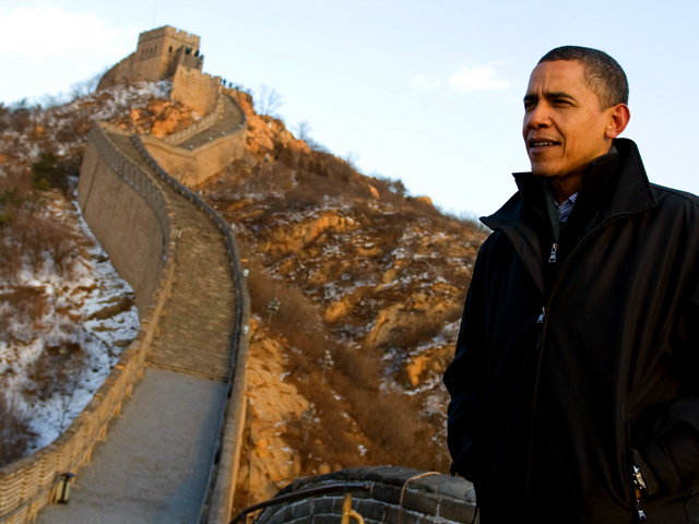 The Obamas' Foreign Trips in Photos
