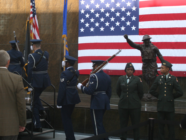 Veterans Honored at Soldier Field Ceremony