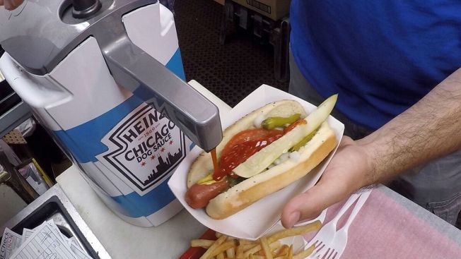 No ketchup on hot dogs - 'Chicago Dog Sauce' instead?
