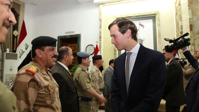 News of Iraq trip while Kushner was midair poses risks