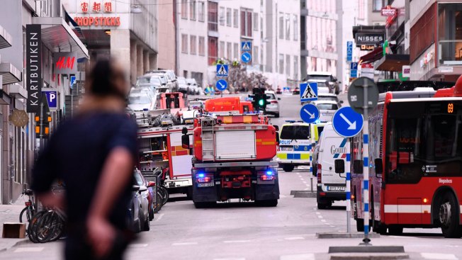 Truck Reportedly Plows Through a Crowd in Sweden Truck Reportedly Plows Through a Crowd in Sweden