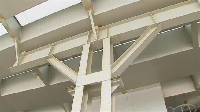 The terminal modifications that were started more than eight years ago are over budget and are still not completed.