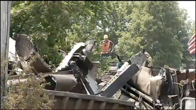 A Union Pacific employee reported to a colleague an anomaly with the track shortly before a train derailed on Independence Day, the company revealed. Jeff Goldblatt reports.