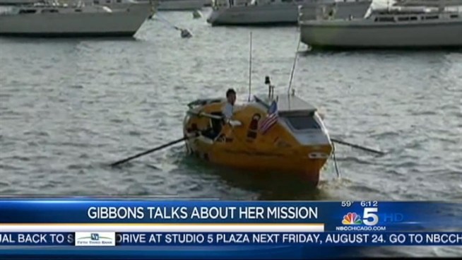 Chicago rower Jenn Gibbons set off on a journey around Lake Michigan to raise money for breast cancer survivors.  She completed her mission this week, even though she was sexually assaulted one night.  She's back in Chicago now and shares her story with NBC 5's morning team.