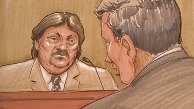 Former police officer Anthony Abbate said he was on a mission to get drunk after learning his dog had cancer. He says he has no recollection of the beating he gave a bartender and denies attempts at a cover-up. Phil Rogers reports.