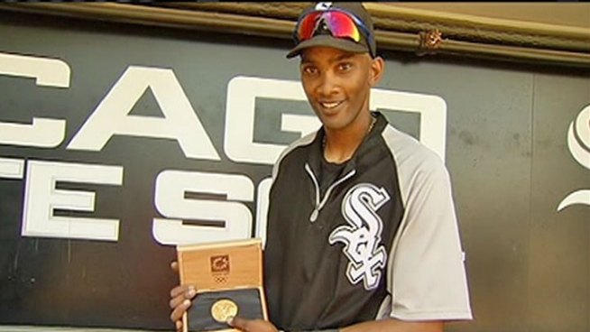 Friday night was a beautiful night for a ballgame, but there was something else special happening on the south side: a golden moment for White Sox short stop Alexei Ramirez. Phil Rogers reports.