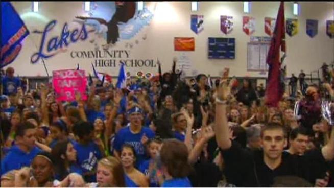 NBC 5 News Today features Lakes Community High School on Friday as 