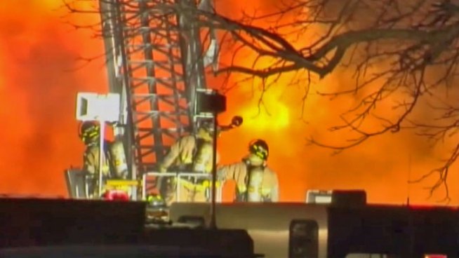 It took firefighters roughly 13 hours to contain the fire that's left hundreds of people out of work. Christian Farr reports.