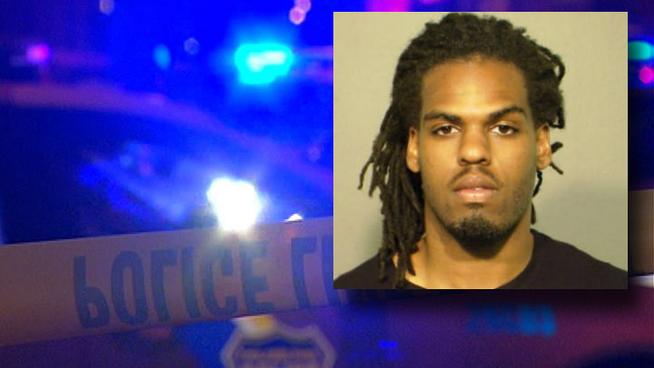Dejuan Pratt is accused of stabbing his roommates, setting fire to their apartment and then using their credit cards to pay for a Las Vegas party. Natalie Martinez reports.