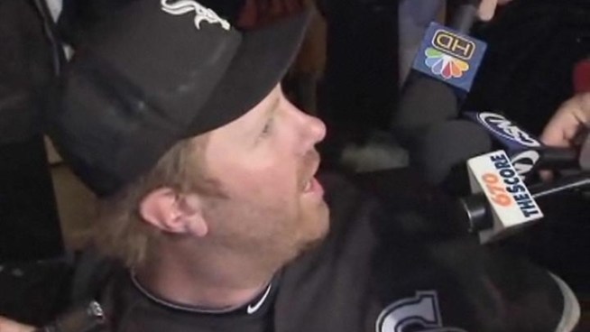 Following an emergency appendectomy, Adam Dunn was more than happy to provide a little levity about his condition.