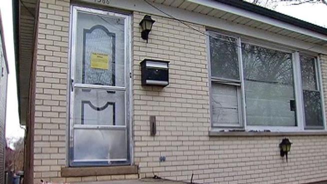 Harwood Heights police say every bit of floor of the home on the 4500 block of North Nagle Avenue was covered with trash.