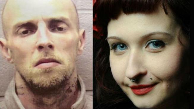 Paul Johnson, 34, has been arrested in the stabbing death of a suburban artist and jewelry maker.