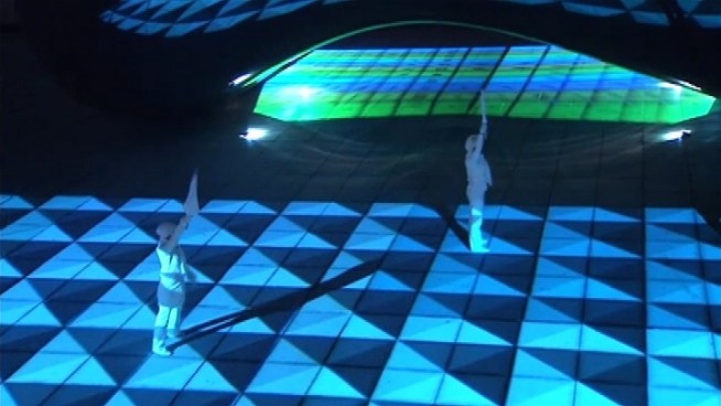 New music and lights show opens today at Cloud Gate better known as 