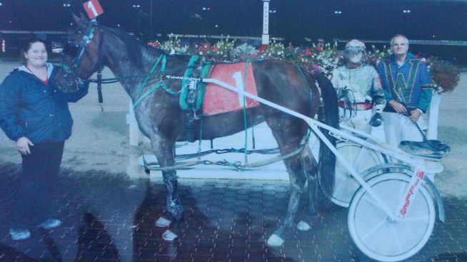 Trotting horse was scheduled to run Wednesday at Balmoral Park in Crete as a test to see if she was ready to return to racing. Lauren Jiggetts reports.
