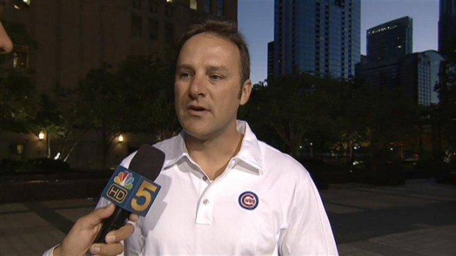 When asked about decisions made behind the scenes, Cubs co-owner Todd Ricketts said, 
