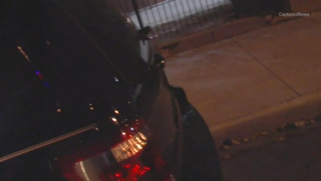Shots fired down the street on North Central Avenue while police investigate shooting death.