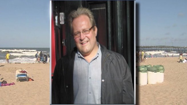 Steven L. Henry, 56, was pulled from the ocean after rushing in to save his 8-year-old grandson who had accidentally gotten too close to the water. Jeff Goldblatt reports.