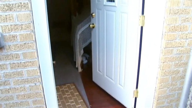 A woman in Garfield Ridge was attacked Saturday when a man pushed his way into her home.