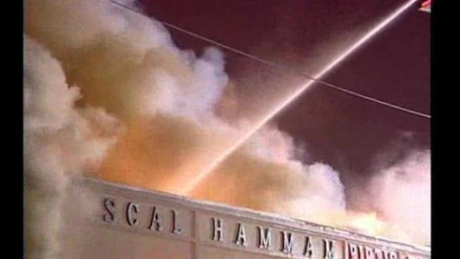 Early morning blaze keeps firefighters battling a stubborn blaze in suburban Summit.
