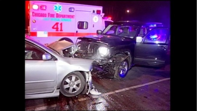 The SUV crashed on Friday morning.