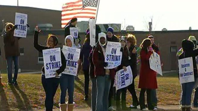 Representatives for a teachers union and the Zion-Benton Township High School District 126 in the far northern suburbs both say they're close to a deal, but couldn't come to an agreement Thursday.