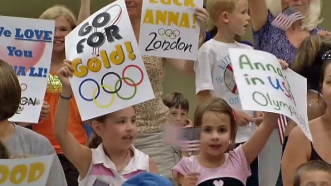 The 23-year-old Waubonsie Valley High School graduate is an alternate on the U.S. Women's gymnastics team. Lauren Jiggetts reports.