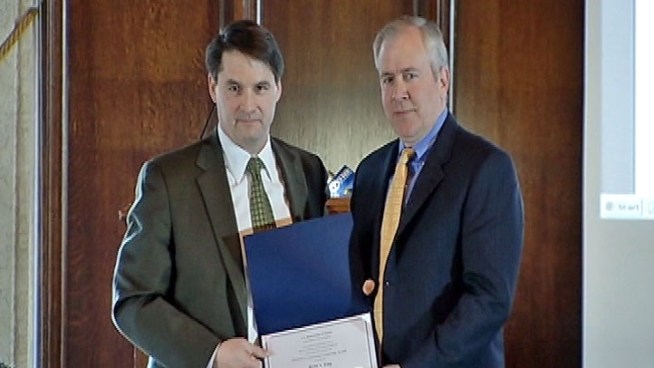 Established in 1990, the Community Leadership Award is presented annually to one individual in each of the FBI's domestic field offices.