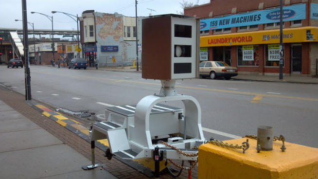 Testing began Monday on speed cameras that could ultimately cover half of Chicago's streets. Charlie Wojciechowski reports.