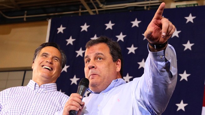 Gov. Chris Christie became the first Republican to win a statewide election in New Jersey in 12 years. Now he's on the campaign trail with Mitt Romney.