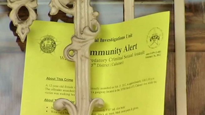 A man attacked girl in an alley in the 10700 block of South Calumet Avenue when she was on her way home from school Thursday afternoon, Police News Affairs said in a statement.