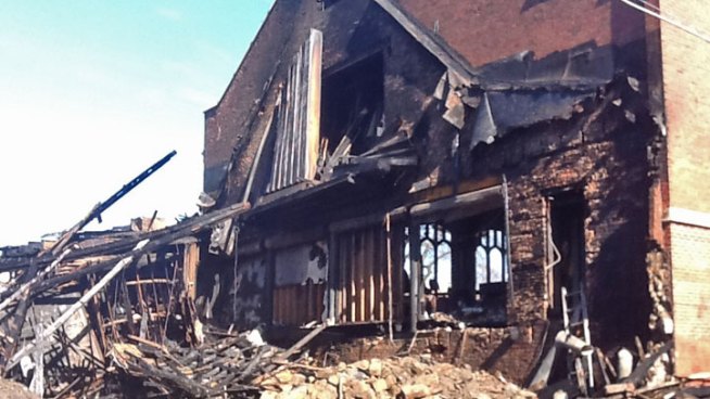 The pastor's family says the Love, Faith, and Praise Church of God in Christ was more than a sanctuary. It was a place for children and families to find safety in a challenged neighborhood. Kim Vatis reports.
