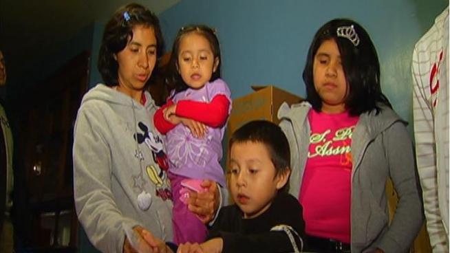 A family from Little Village loses their house to a fire, and our Facebook community comes forward to help.
