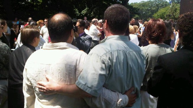 Now that President Barack Obama has endorsed same-sex marriage, its proponents say there's no time to waste. Couples from around Illinois on Wednesday filed a lawsuit asking a judge to do what the legislature so far has not. Charlie Wojciechowski reports.
