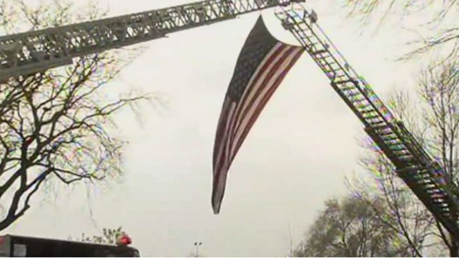 Visitation was held for Chicago Fire Department Capt. Herbie Johnson at St. Rita of Cascia Shrine Chapel. Christian Farr reports.