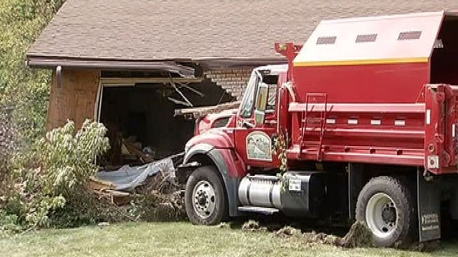 Driver may have had a medical emergency before his truck crashed into a Homer Glen residence Thursday morning. Sharon Wright reports.