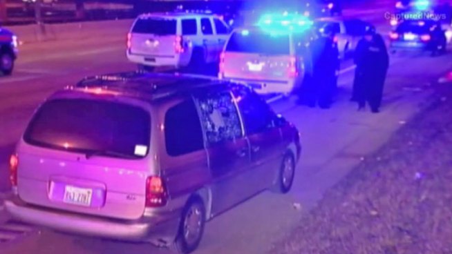 A man wounded in a shooting tried to drive himself to the hospital before stopping his car on the Eisenhower Expressway. Emily Florez reports.