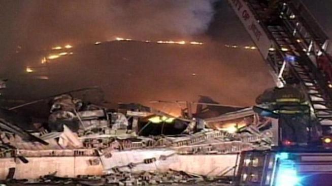 A massive fire in Joliet destroys a plant that galvanizes steel. East Joliet Deputy Chief Kirk Kelly says it's one of the biggest fires he's ever seen.