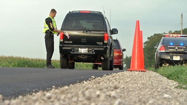 Kendall County sheriff's officers conducted checks near where woman says she was assaulted. Dick Johnson reports.