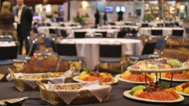 The NATO Summit is not only about politics and protests. There's also the task of feeding everyone, and one man is in charge of keeping the crowds at McCormick Place satiated. LeeAnn Trotter reports.