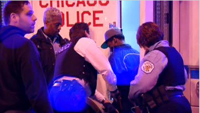 Several teens were arrested Saturday night after dozens of mob groups began attacking pedestrians in the Mag Mile.