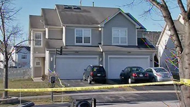 A woman's ex-boyfriend beat and stabbed his ex's daughter before turning a gun on himself, police say.
