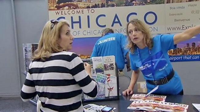 As NATO delegates and protesters descend upon Chicago, a group of volunteers is trying their best to make the images of the city as memorable and appealing as possible. Kim Vatis reports.
