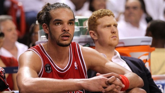 Bulls center fined, coach, teammates defend Noah.
