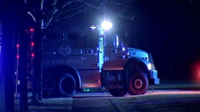 Police in Northbrook responded to a domestic disturbance on the 2400 block of Partridge Lane.