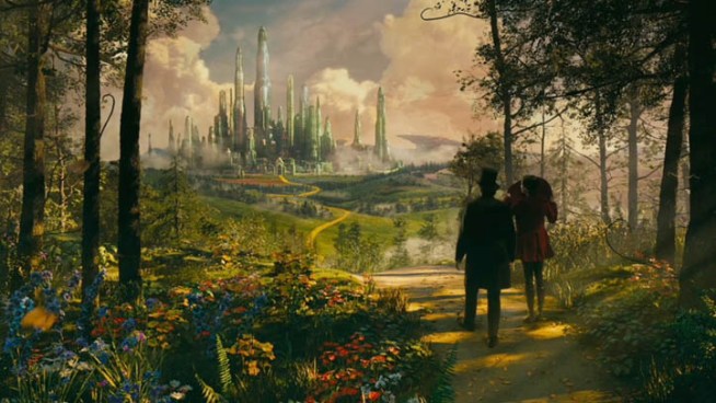 James Franco, Mila Kunis, Michelle Williams and Rachel Weisz star in this tale of a small-time magician from Kansas who gets swept away to a magical land where he encounters three witches. Directed by Sam Raimi, opens March 8.