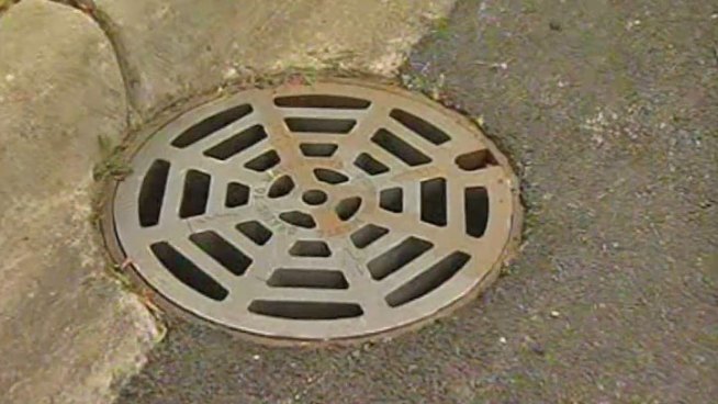 Woman, 76, used her cell phone to call for help after falling seven feet through a manhole near Dundee and Hicks roads that didn't have a cover. Christian Farr reports.